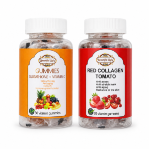 Gummie Glutathion forte et RED collagen tomato